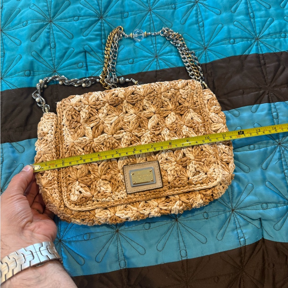 Dolce & Gabbana Straw Bag EUC - Picture 12 of 12